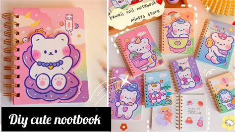 Diy Cute Kawai Notebook Dairy How To Make Cute Notebook At Home Diy