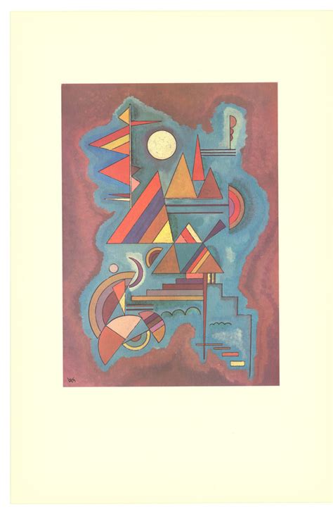 Wassily Kandinsky Cut Out Artwork 22 25 X15 75 Contemporary