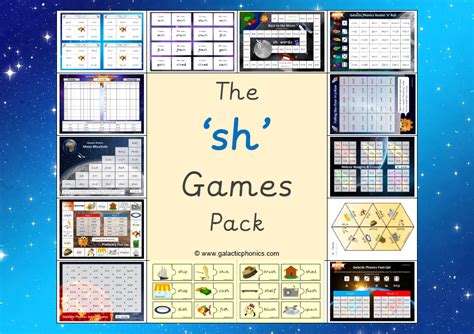 The Sh Phonics Games Pack Phonics Phonics Games Teaching