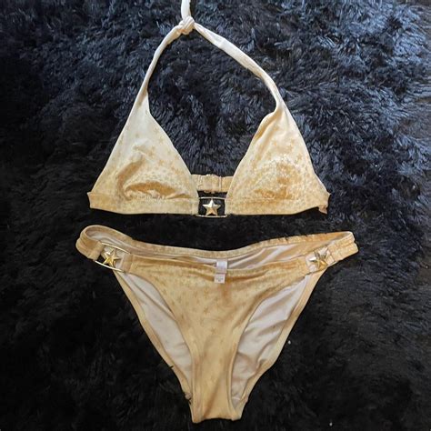 Vintage Y K Victorias Secret Star Bikini Cyber K Depop