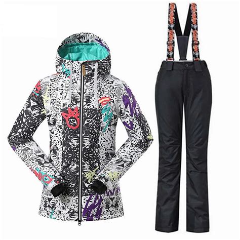 Womens Ski Sets Ski Jackets Ski Pants Snowboard Ski Suit Outdoor