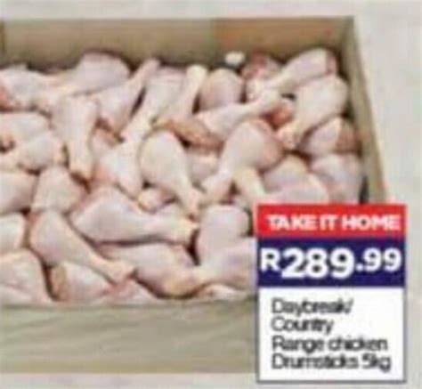 Daybreak Country Range Chicken Drumsticks 5kg Offer At Super Save