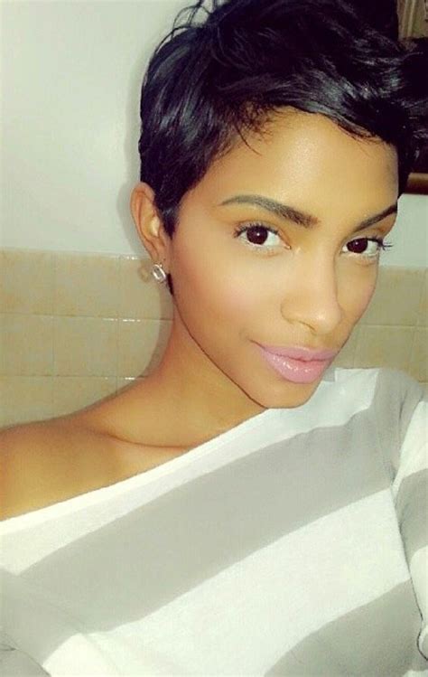 16 Pixie Haircuts African American Short Hairstyle Trends Short