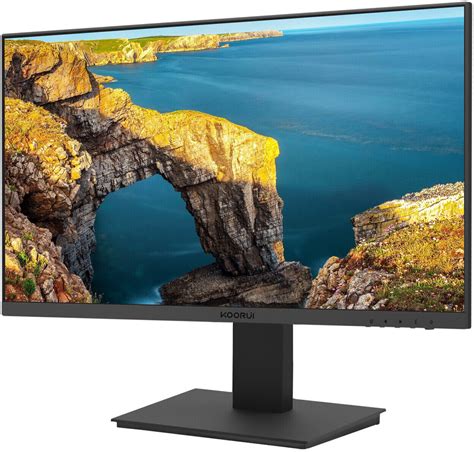 Écran Pc Koorui 22n1 22 Led Fhd 75hz Flicker Free Hdmi Vga Noir Koorui