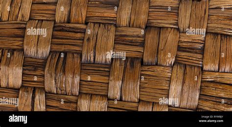 Braided Rattan Texture Stock Photo Alamy