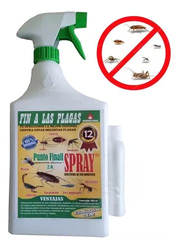 Insecticida Punto Final Spray Original Lt Mercadolibre