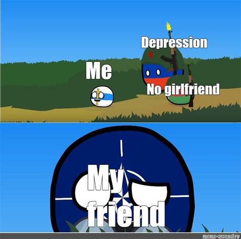 Omics Meme Depression Me No Girlfriend My Friend Comics Meme