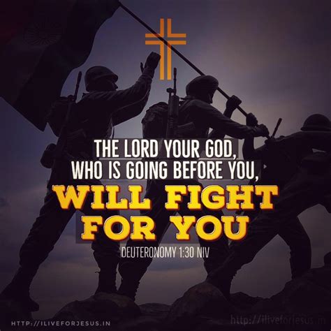 The Lord Will Fight I Live For Jesus