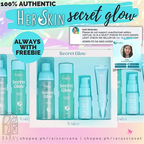 Guaranteed Genuine Herskin Secret Glow Maintenance Set By Kath