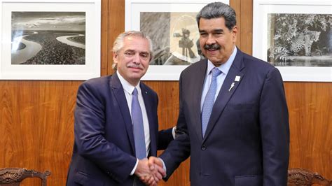 Maduro Y Alberto Fern Ndez Se Reunieron Por Primera Vez Para Evaluar