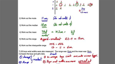 Stem And Leaf Display Practice Problems