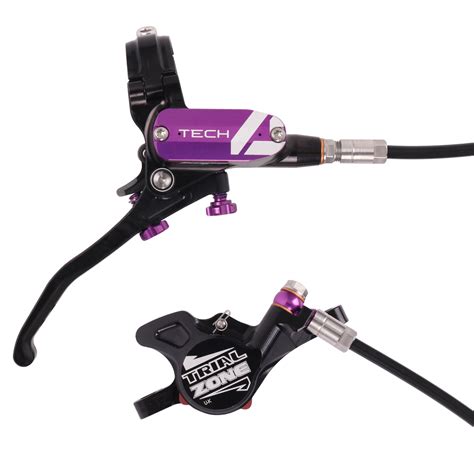 Hope Tech 4 Trial Zone No9 Disc Brake Blackpurple Lever Right