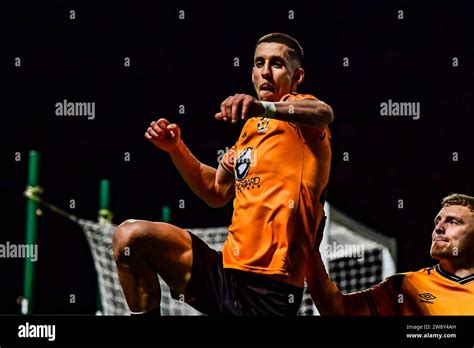 Gassan Ahadme 23 Cambridge United Celebrates After Scoring Teams First Goal From Penalty Spot