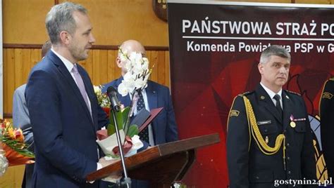 Komendant Powiatowy Psp W Gostyninie Mariusz Ostrowski Odchodzi Na