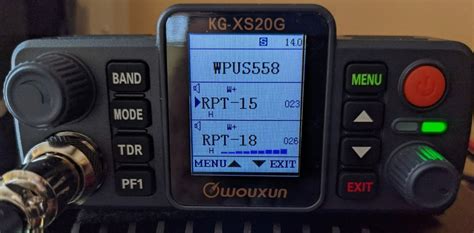 New GMRS Mobile Radio Wouxun KG XS20G Equipment Reviews MyGMRS