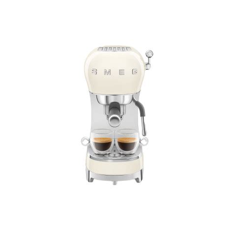 Smeg S Retro Style Ecf Creu Espressomaschine Creme