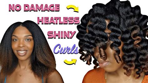 Heatless Curls In 2 Hours Natural Hairstyles For Moisture And