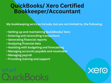 A Xero Certified Advisor Quickbooks Certified Proadvisor Bookkeeper