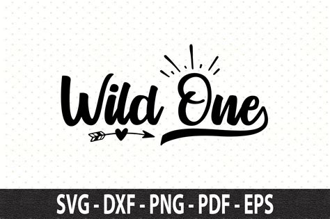 Wild One Svg Graphic By Orpitasn · Creative Fabrica