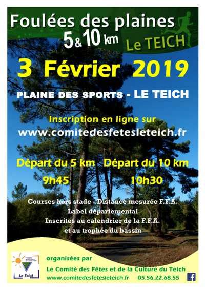 Course Pied Les Foul Es Des Plaines Au Teich