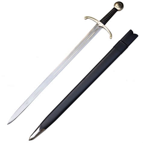 Medieval Archer Sword with Bent Cross-Guard-2M1-S-1154