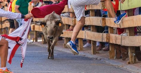 V Deo Ap S Homem Morrer Ao Ser Atingido Por Touro Espanha Volta A