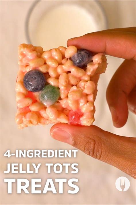 4 Ingredient Jelly Tots Treats Jelly Tots Yummy Food Dessert Bake