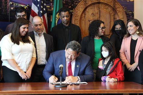 Mayor Bruce Harrell Signs Permanent Sick And Safe Leave Legislation To