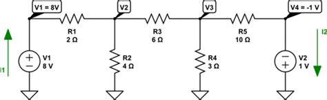 Solving Circuit Diagrams With Matrices