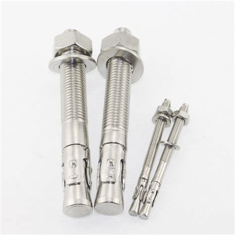 Stainless Steel Clear Zinc Wedge Anchor Bolt Car Repair Gecko Bolts