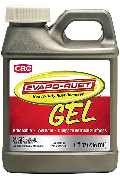 Buy Crc Evapo Rust Gel Rust Remover Fl Oz Rust Remover For Vertical