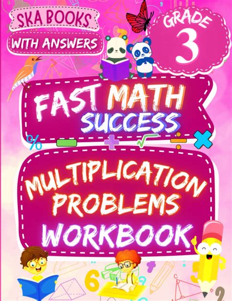 Fast Math Success Multiplication Problems Workbook Grade 3 3rd Grade