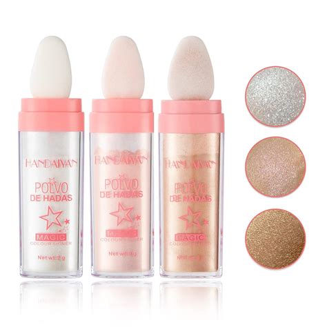 Amazon Xingxyuel Pcs Polvo De Hadas Highlighter Glitter Stick