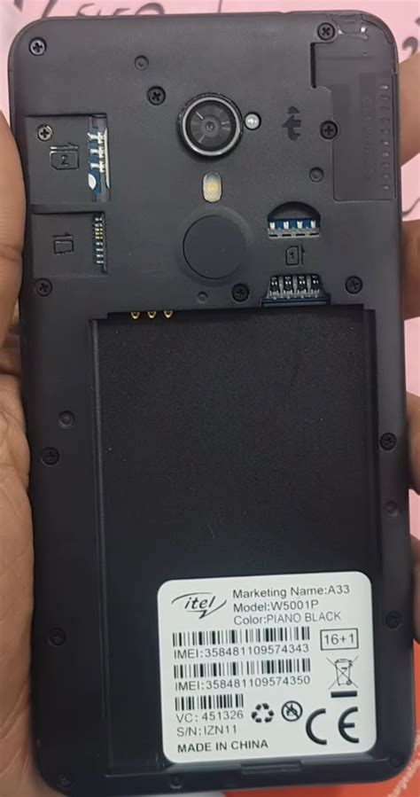 Itel A33 Flash File W5001P All Version Firmware Stock Rom GHUDDI