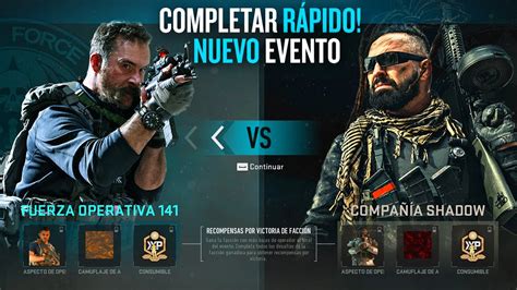 COMO COMPLETAR El NUEVO EVENTO FACCIONES De WARZONE FUERZA OPERATIVA