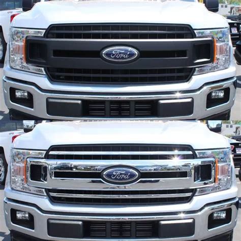 2018 2020 Ford F 150 Chrome Patented Grille Overlay For