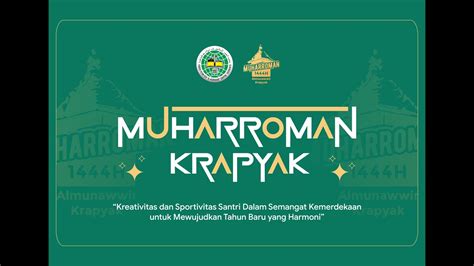 Lomba Musabaqoh Qiroatil Kutub Muharroman Krapyak Hijriyah