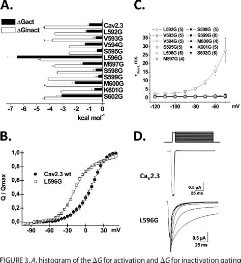 Table 1 From Double Mutant Cycle Analysis Identified A Critical Leucine