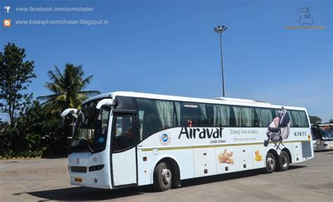 Ksrtc Airavat Club Class Volvo B9r Multiaxle Ka01 F 9352 Svmchaser