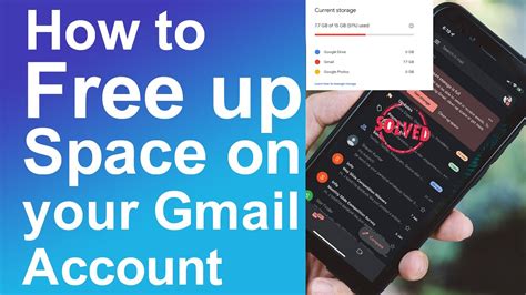 How To Free Up Space On Your Gmail Account Solution For Gmail Running