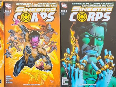 Green Lantern Guerra De Los Sinestros Corps Saga Completa Cuotas