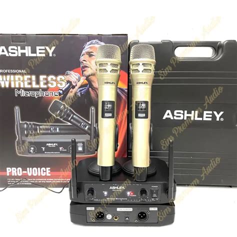 Mic Wireless Ashley Pro Voice Original Ashley Pro Voice Free Koper