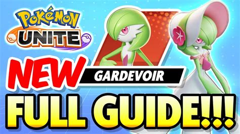 Gardevoir Showcase In Pokemon Unite New Gameplay Moves Held Items