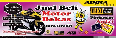 Contoh Spanduk Jual Beli Motor Desain Spanduk Keren