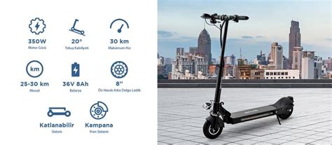 Onvo Ov W Elektrikli Scooter Fiyat Ve Zellikleri Vatan