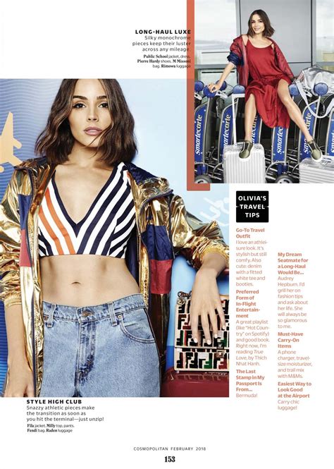 Olivia Culpo Cosmopolitan Usa February 2018 • Celebmafia