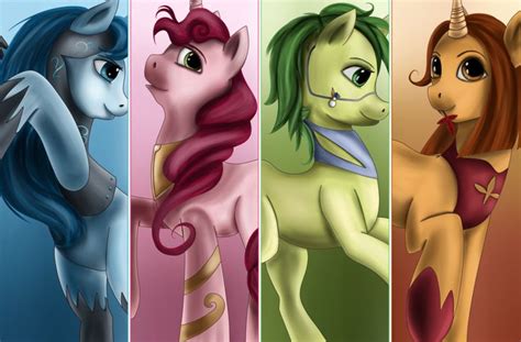 Oc Mlp Seasons By Sentabry Deviantart On Deviantart Seasons