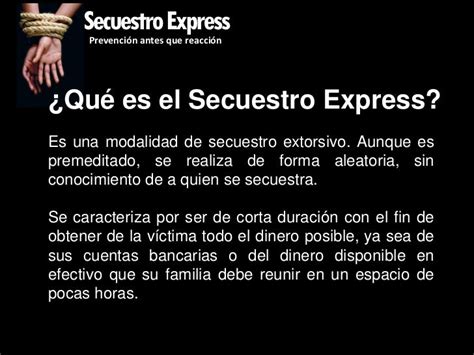 Secuestro Express