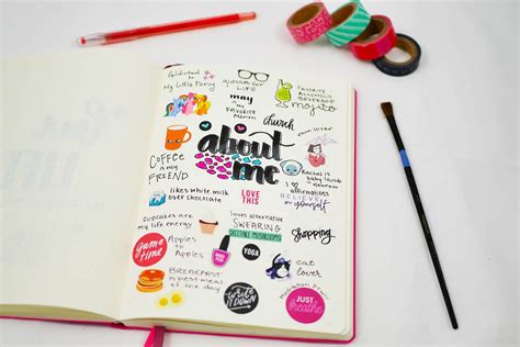 Why You Need to Make an About Me Bullet Journal Layout