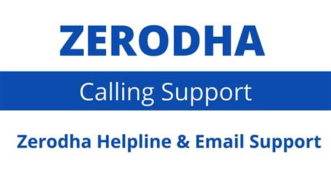 Zerodha Helpline Number | Zerodha Customer Care Number 24x7